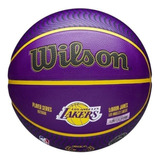 Bola Basquete Wilson Nba Player Los Angeles Lakers Lebron Cor Roxo