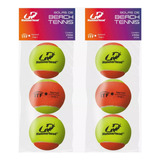 Bola Beach Tennis Hammerhead 2 Packs 6 Bolinhas Stage2