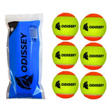 Bola Beach Tennis Profissional Kit 6 Unidades Bolinhas Praia