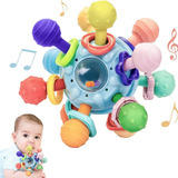 Bola Brinquedo Bebê Chocalho Sensorial Mordedor Massageador