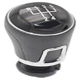 Bola Câmbio Gol Fox Spacefox Saveiro Lente Preta Anel Cromad