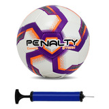 Bola Campo Penalty Storm Bomba De Ar Cor Branco laranja roxo