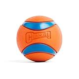 Bola Chuckit Ultra Ball Para Cães Grande Laranja E Azul 1 Unidade