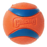 Bola Chuckit Ultra Ball Para Cães  Laranja E Azul   Grande