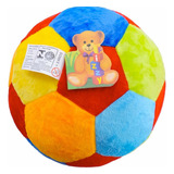 Bola Colorida De Pelúcia Com Guizo Fizzy Qualidade Cor C