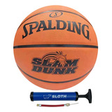 Bola De Basquete Spalding Slam Dunk Bomba De Ar
