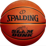 Bola De Basquete Spalding Slam Dunk N 7 Laranja Clara