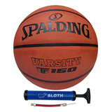 Bola De Basquete Spalding Tf 150 Varsity Bomba De Ar