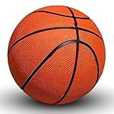 Bola De Basquete Tamanho 7 Oficial Em Borracha Reforçada Com Alta Aderência - Uso Interno E Externo - Cor Laranja