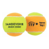 Bola De Beach Tennis Btb 900 Kit 2 Bolas Sandever
