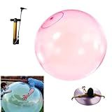 Bola De Bolha Incrível Bola De Bolha Gigante BodySmarty Balões De Bolha De Injeção De água Gigante Espessados Bola De Borracha Macia Bola De Praia Festas De Bola Cheias De água E Piscinas
