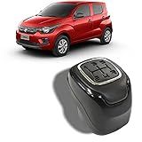 Bola De Câmbio Manopla Fiat Mobi Uno Sporting Aro Preto