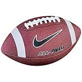 Bola De Futebol Americano All Field 3 0 FB 9 Official Nike Único Brown White Metallic Silver Black