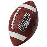 Bola De Futebol Americano Franklin Sports - Grip-Rite 100- Marrom-branco