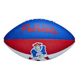 Bola De Futebol Americano Nfl Mini Team Retrô Wilson Cor New England Patriots