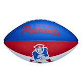 Bola De Futebol Americano Nfl Mini Team Retrô Wilson Cor New England Patriots