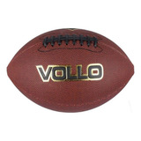 Bola De Futebol Americano Vollo Marrom