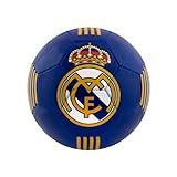 Bola De Futebol Oficial Do Real Madrid- Número 5- Cor Azul- Maccabi Art-