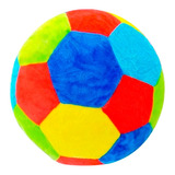 Bola De Futebol Pelúcia Infantil Colorida