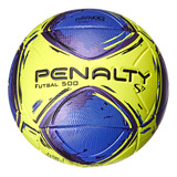 Bola De Futsal S11 R2 Xxiv Amarelo, Azul E Preto Penalty