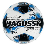 Bola De Handebol Feminino H2l Twister Magussy Cor Azul branco