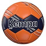 Bola De Handebol Kempa Leo Cor Laranja E Preto Gênero Unissex Tamanho 02