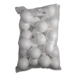 Bola De Isopor Eps Maciça 75 Mm Pacote Com 25 Unidades