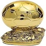 Bola De Ouro Troféu De Futebol Troféu De Campeão Troféu De Bola De Ouro Prêmios De Melhor Jogador 16 Cm 6 3 Pleasant63
