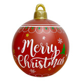 Bola De Papai Noel De 60 Cm Bola Inflável De Natal À Prova D