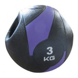 Bola De Peso Medicine Ball Com Pegada 3kg Liveup Sports