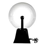 Bola De Plasma Glowing Globe Lâmpada De Light Touch Sound Ativado Disco Party 6 Polegadas