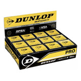 Bola De Squash Dunlop Revelation Pro Xx 2 Pingos Caixa 12
