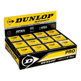 Bola De Squash Dunlop Revelation Pro Xx 2 Pingos Caixa 12