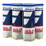 Bola De Tênis Babolat Gold Championship Pack C 6 Tubos New