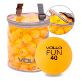 Bola De Tênis De Mesa Ping Pong Fun Kit 100 Unidades Vollo