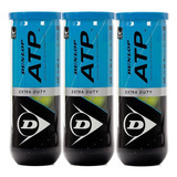 Bola De Tênis Dunlop Atp Extra Duty Pack C 3 Tubos