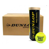 Bola De Tênis Dunlop Pro Padel Caixa C 24 Tubos