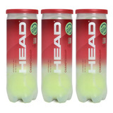 Bola De Tenis Head Championship Tripack 3 Tubos 9 Bolas