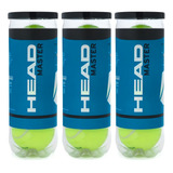 Bola De Tênis Head Master Pack Com 3 Tubos