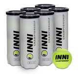Bola De Tênis Inni Championship Pack Com 6 Tubos itf New