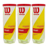 Bola De Tênis Wilson Championship Pack Com 03 Tubos
