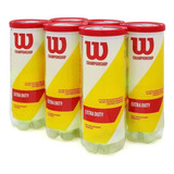 Bola De Tênis Wilson Championship Pack Com 6 Tubos