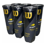 Bola De Tênis Wilson Us Open Extra Duty Pack 6 Tubos