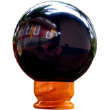 Bola Esfera Obsidiana Negra Preta Pedra Natural Proteção R43