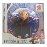 Bola Frozen Eva Resistente N 8 Lider Brinquedos Cor Azul
