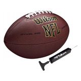 Bola Futebol Americano Nfl Wilson Super Grip Oficial Bomba