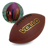 Bola Futebol Americano Tamanho Oficial Flag Vollo Marrom