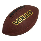 Bola Futebol Americano Vollo Premium Marrom Preto
