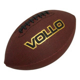 Bola Futebol Americano Vollo Premium Marrom Preto