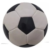 Bola Futebol Campo N 5 Social Couro Sintético Preto E Branca